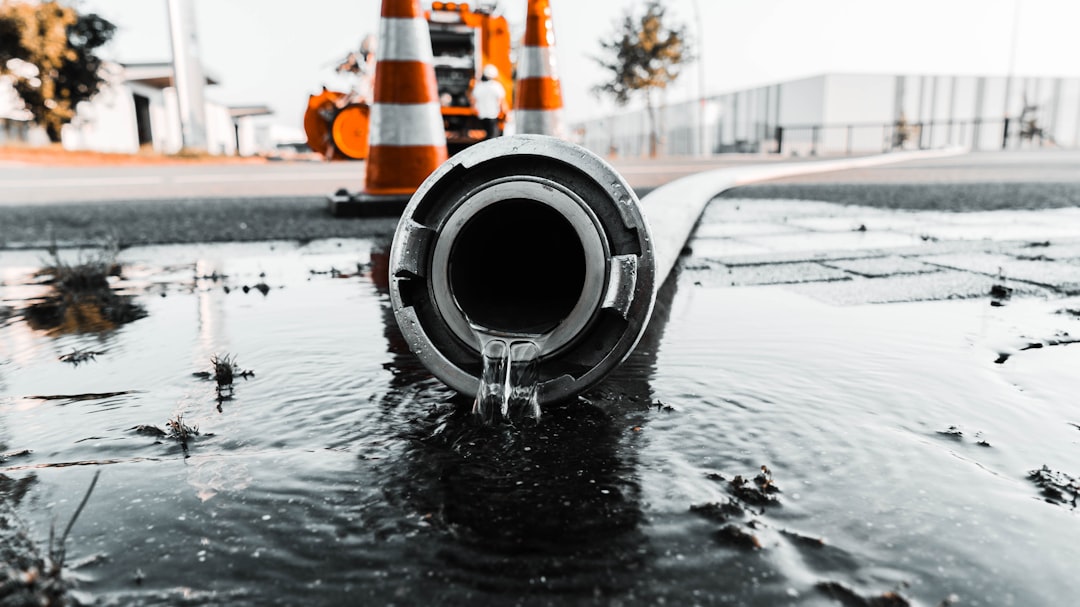 Canalisation d’évacuation et écoulement d’eau